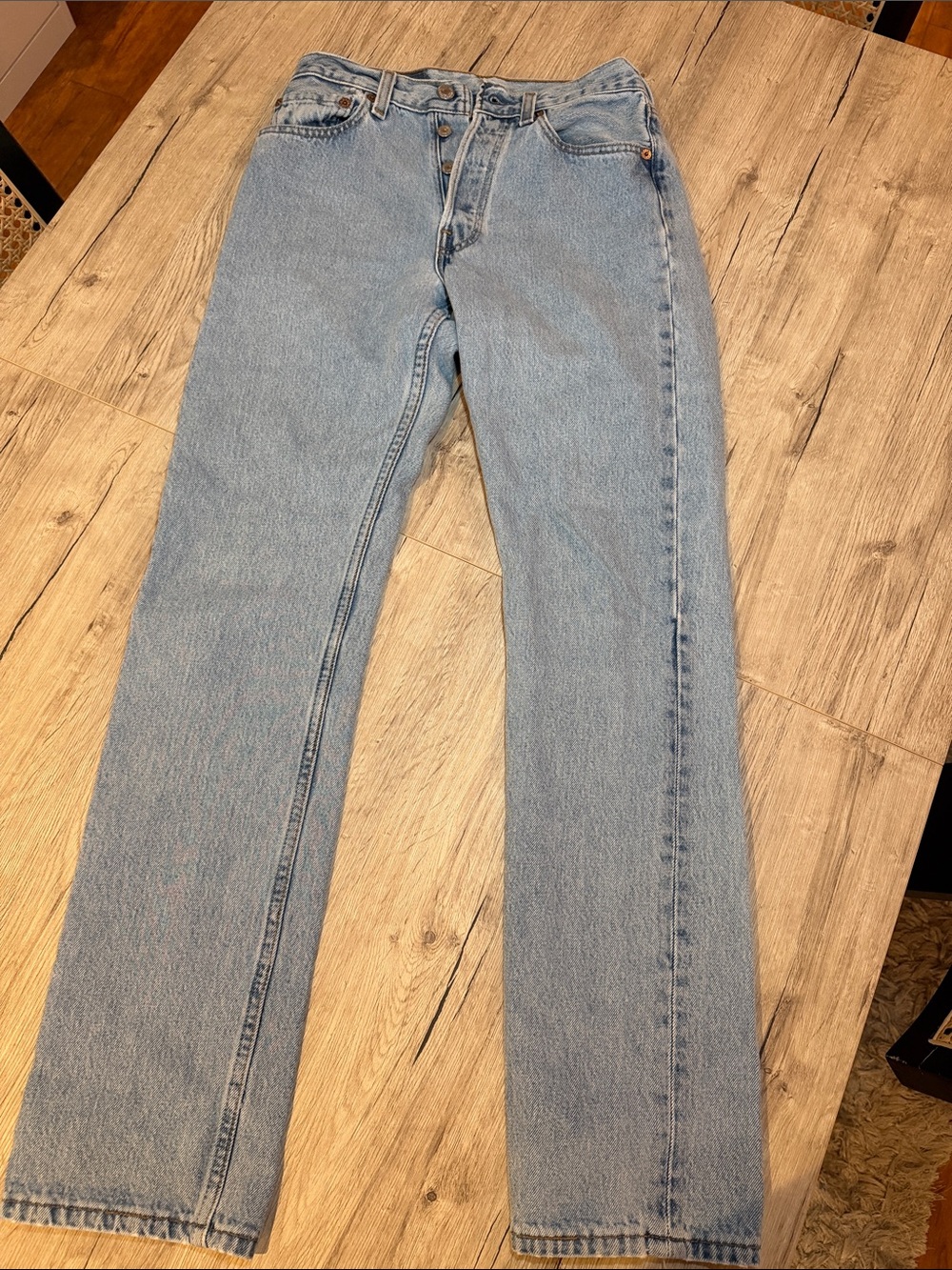 Levi's Light Blue Straight Leg Women's Jeans